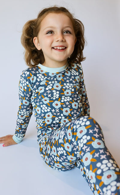 Moonlit Blooms Two Piece Pajama