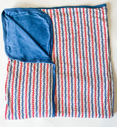 Sweet Snuggles Three Layer Bamboo Blanket - 7th Inning Stretch
