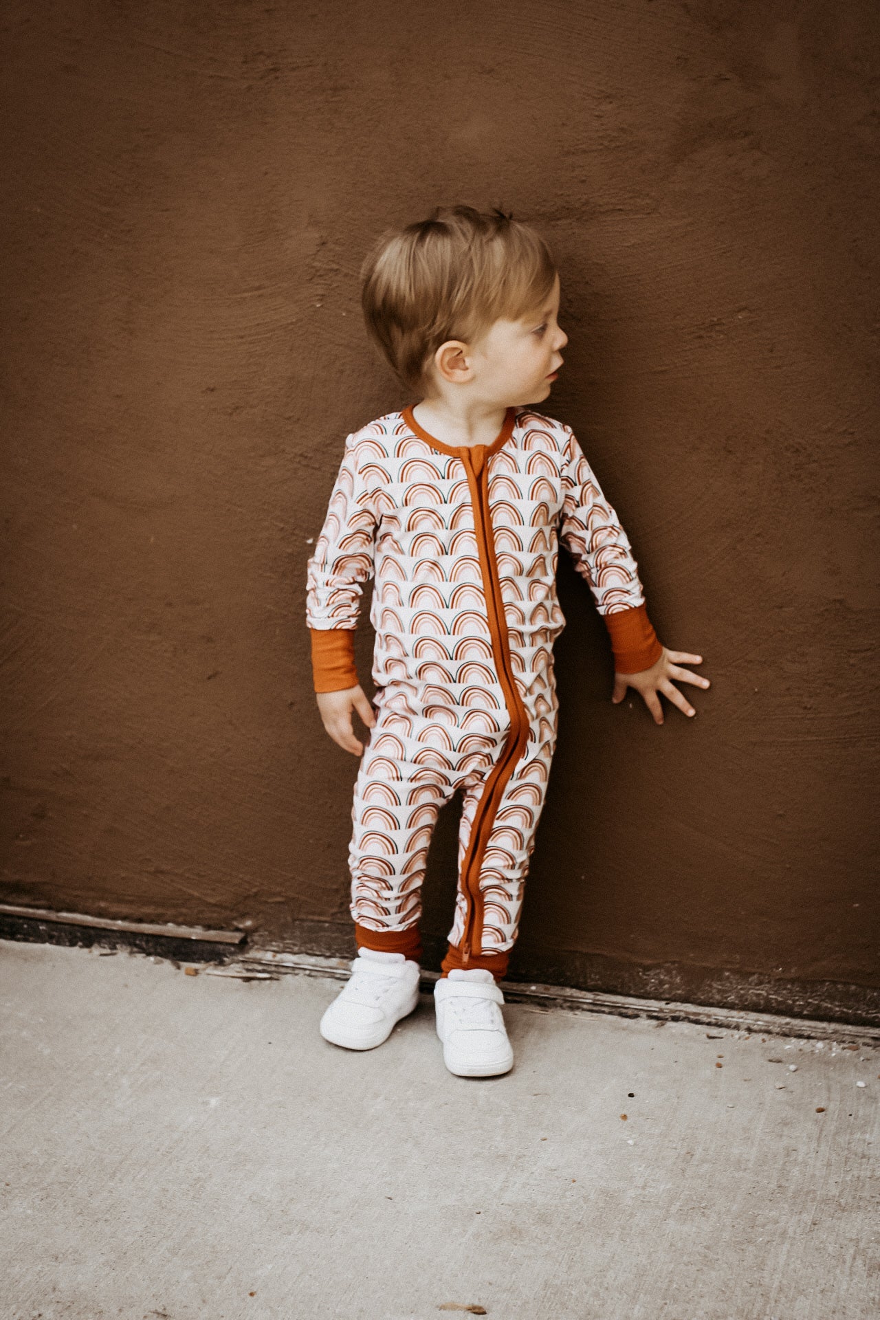 Over The Rainbow Zipper Pajama