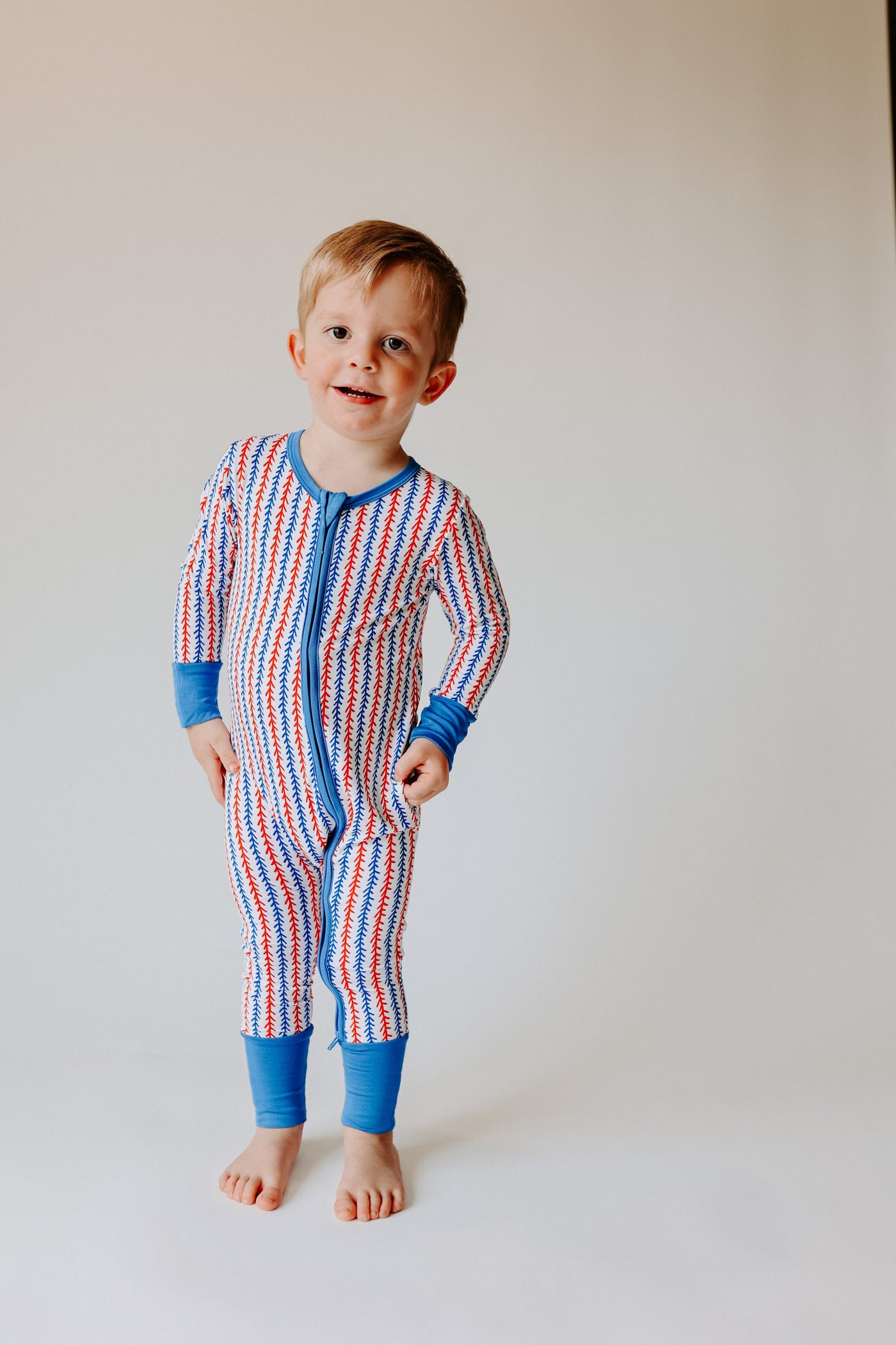 7th Inning Stretch Zipper Pajama
